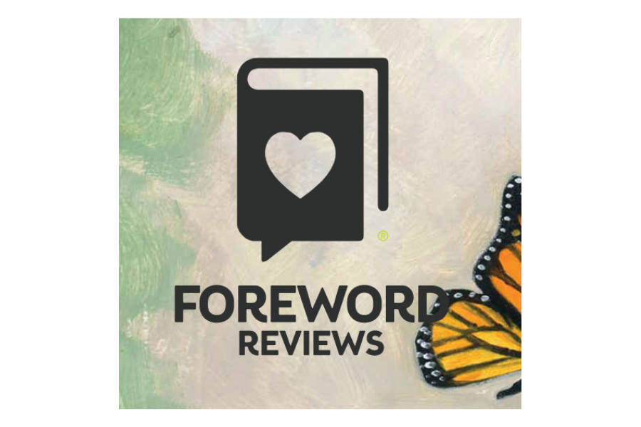 Logo Forward Reviews featuring book icon with heart and butterfly wings
