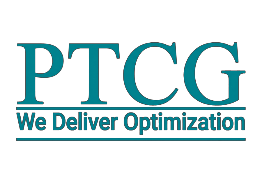 Logo: PTCG We Deliver Optimization